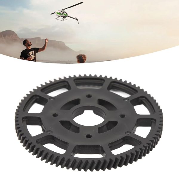 RC Helicopter Main Gear,RC Helicopter Main Gear Plastic Main Gear Replacement Part for Flywing FW450 V3 RC Helicopter Accessories - Image 3