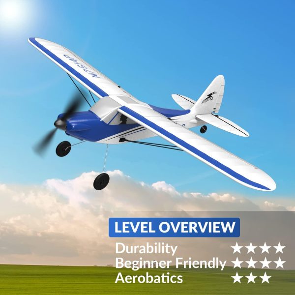 RC Plane Sport Cub 500 S2 RC Airplane RTF 4 CH Remote Control Airplane with Gyro Stabilization System& One Key Aerobatic, Ready to Fly for Beginners,Kid,Adults - Image 8