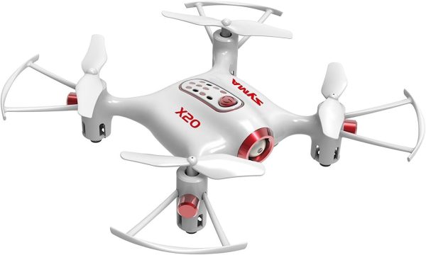 Cheerwing Syma X20 Mini Drone for Kids and Beginners RC Nano Quadcopter with Auto Hovering 3D Flip(White) - Image 2