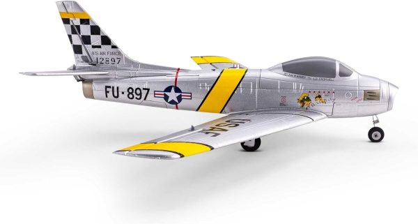 E-flite RC Airplane UMX F-86 Sabre 30mm EDF BNF Basic Transmitter Battery and Charger Not Included EFLU7050 - Image 7