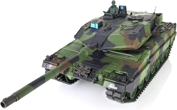 TOUCAN RC HOBBY 1/16 Henglong Tk7.0 Leopard2A6 Rc Tank Ir Battle Bb Shooting Engine Smoke 2.4Ghz Remote Control Car Model 3889 - Image 4