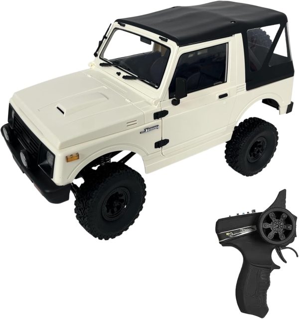 RC Rock Crawler WPL C74-1 RC Truck, 1:10 Scale 2.4GHz Remote Control Truck, 4WD All Terrain Off-Road RC Crawler with LED Lights and Rechargeble Battery for Adults - Image 2