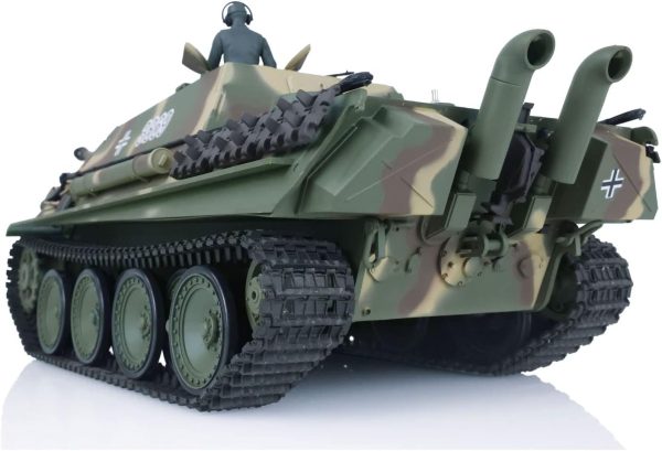 TOUCAN RC HOBBY 2.4G Henglong 1/16 Scale 7.0 Plastic Ver Jadpanther RTR RC Tank Model 3869 (3869 Plastic Version) - Image 4