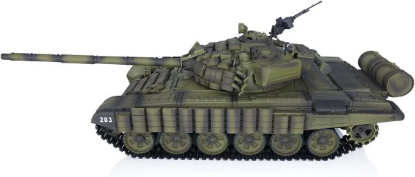 TOUCAN RC HOBBY Heng Long T72 1/16 RC Battle Tank 7.0 Mainboard Plastic 3939 RTR Tank Model - Image 6