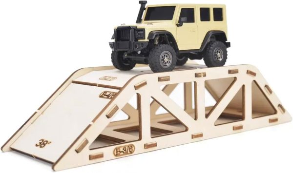 LDARC Climbing Kit Obstacle Course 4-Piece Set for X43 Crawler/M58 Buggy, Canopy, Teeter Totter, Ramps, Rolling Roads - Image 4