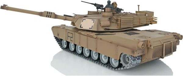 Toucan RC Hobby Henglong 1/16 Scale 7.0 Customize Abrams RC Tank 3918 360° Turret Barrel Recoil - Image 7