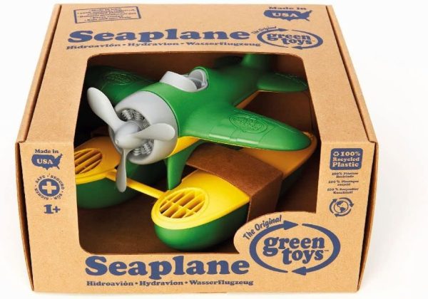 Green Toys Seaplane in Green Color - BPA Free, Phthalate Free Floatplane for Improving Pincers Grip. Toys and Games ,9 x 9.5 x 6 inches - Image 11