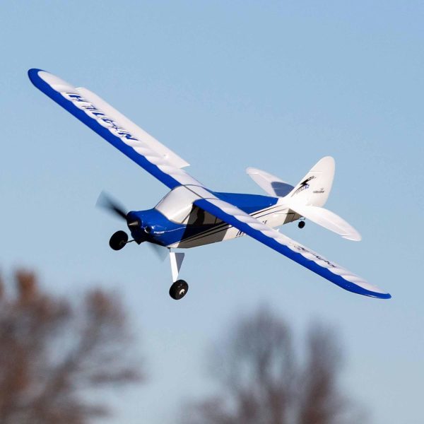 HobbyZone RC Airplane Sport Cub S 2 615mm RTF Everything Needed to Fly is Included/Safe Technology HBZ444000,White/Blue - Image 3