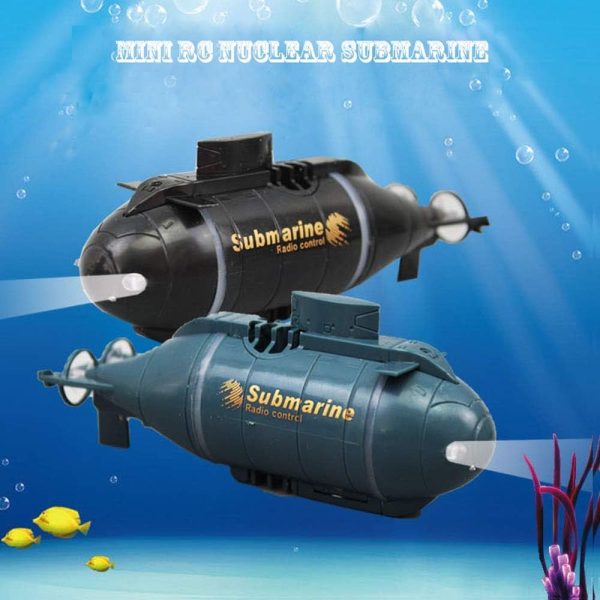 YEIBOBO ! 6 Channels Mini RC Submarine Toy (Black) - Image 3