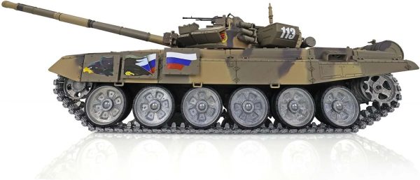 Toucan RC Hobby Henglong 1/16 Scale Customized Russia T90 Rc Tank 3938 360° Turret Metal Wheels - Image 6