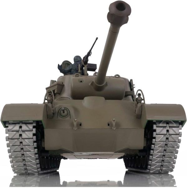 TOUCAN RC HOBBY Henglong 1/16 Scale 7.0 Upgraded M26 Pershing RTR RC Tank 3838 Metal Tracks - Image 7