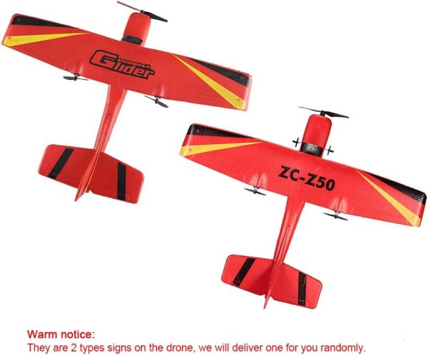 GoolRC Z50 RC Airplane, 2.4G 2CH Remote Control Airplane, EPP Foam RC Plane Glider with Gyro RTF Easy to Fly for Beginners - Image 9