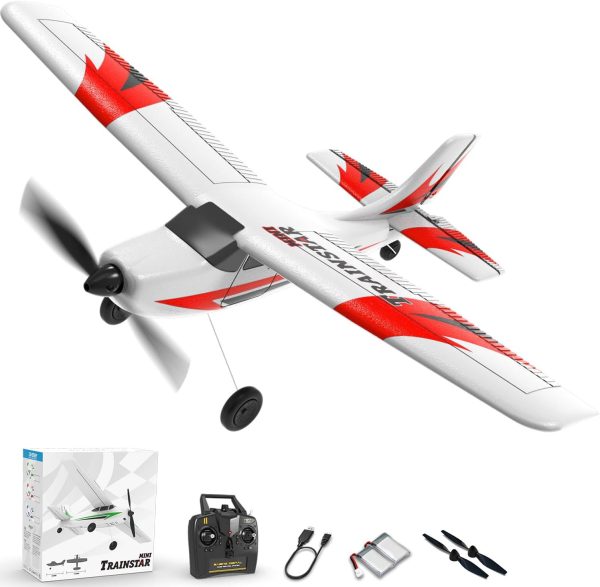 VOLANTEXRC RC Plane for Beginners, 3CH Airplane 2.4Ghz Remote Control Plane for Adults (76101) - Image 2