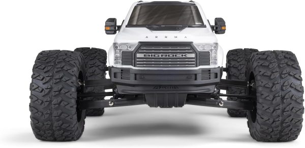 ARRMA RC Truck Big Rock 6S 4WD BLX 1/7 Monster Truck RTR (Battery and Charger Not Included) White, ARA7612T3 - Image 10