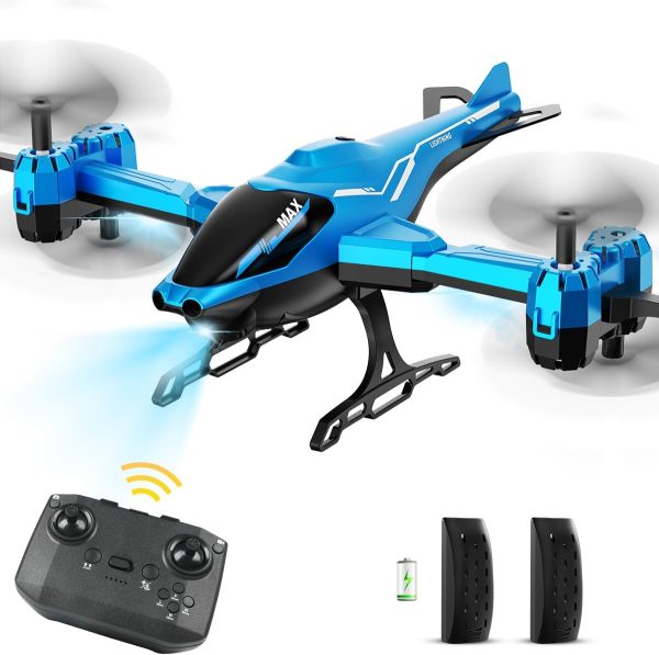 VATOS RC Helicopter 2.4G, All in 1 Remote Control Helicopter Super Function 360° Flip, Obstacle Avoidance, Altitude Hold, One Key take Off/Landing, RC Plane Toy Gifts for Kids Adults - Image 2