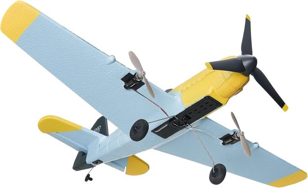 VEVOR RC Plane, 2.4GHZ 3 Channel RC Airplane with 6-Axis Gyro Stabilizer&2 Batteries, Ready to Fly BF-109 Fighter Aircraft Plane Toy for Adults Kids Beginners Boys Birthday/Xmas Child Gift - Image 11