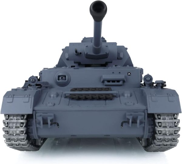 Toucan RC Hobby Henglong 1/16 7.0 Customized Panzer IV F2 RTR RC Tank 3859 Metal Tracks Wheels - Image 3