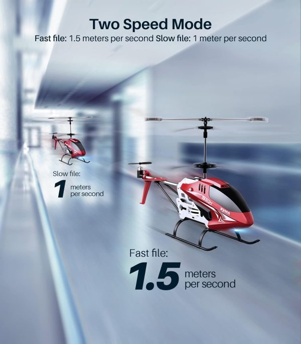 SYMA Remote Control Helicopter, RC Helicopter with 16-20 Mins Flight Time, Altitude Hold and One-Key Take Off/Landing, Gyro Stabilizer, 3.5 Channel, Gift Helicopter Toys for Boys Girls - Image 7