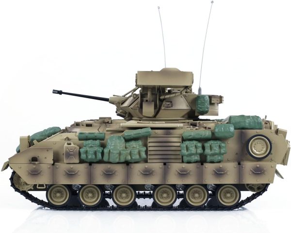 TOUCAN RC HOBBY Tongde 1/16 RC Tank M2A2 Bradley Infrared Barrel Recoil Electric Toy Model No BB - Image 4