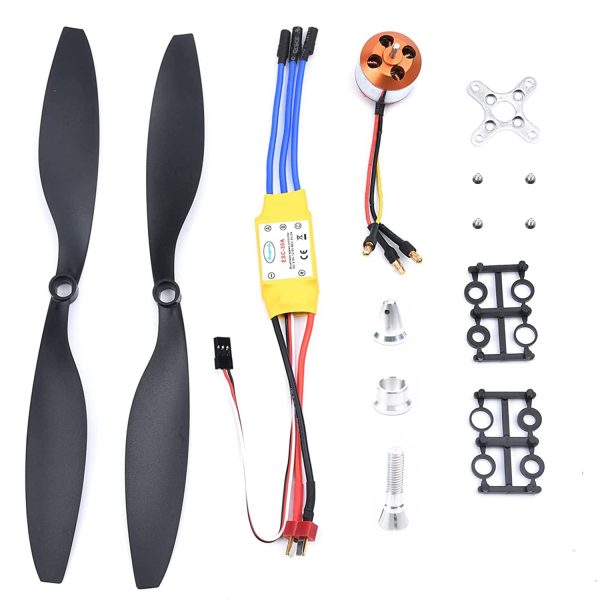 A2212 1000KV Brushless Motor + 30A ESC Electric Speed Controller + 1045 Propeller CW CCW Kit for RC Multicopter Quadcopter - Image 2