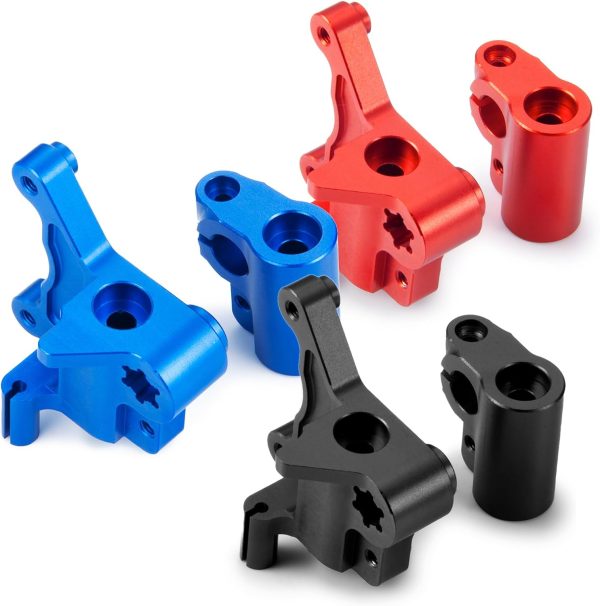 RCHUBAM LOSI Motor Fork Lug Set Aluminum 7075 3 Colors Options for LOSI 1:4 Promoto-MX Motorcycle Dirt Bike RTR FXR LOS06000 LOS06002 Upgrade Parts (Red) - Image 5