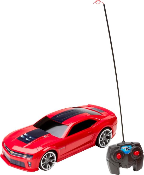 Hot Wheels RC Red ZL1 Camaro, Full-Function Remote-Control Toy Car, High-Performance Engine, 2.4 GHz with Range of 65ft - Image 3