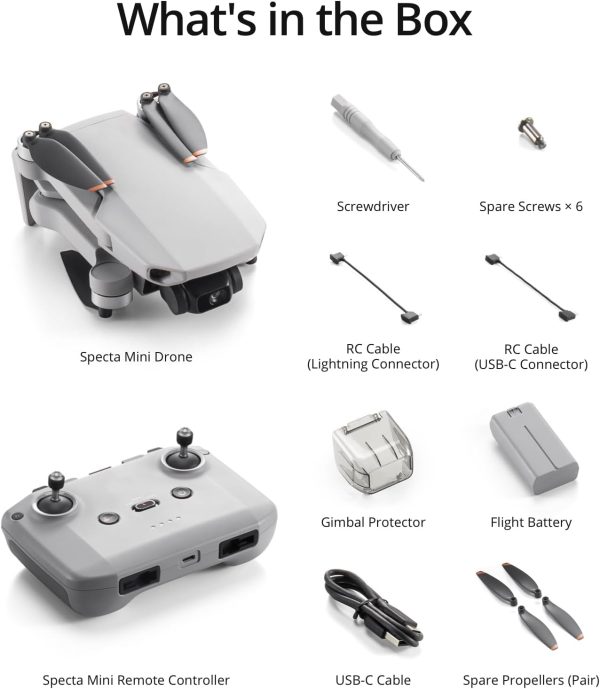 Specta Mini GPS Drone with 4K UHD Camera, Under 249g, 3 Aixs Gimbal Drone with 10KM FPV Transmission, 4K/30fps Video, 31-Min Flight, Auto Return, Lightweight and Foldable Drone for Adults Beginners - Image 8