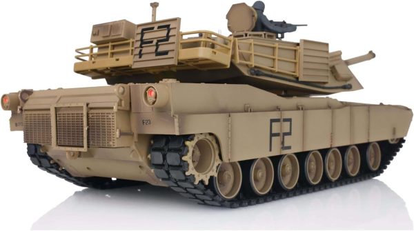 Toucan RC Hobby Henglong 1/16 Tk7.0 Remote Control Tank M1A2 Abrams 3918 RTR Rc Model Plastic Tracks - Image 4