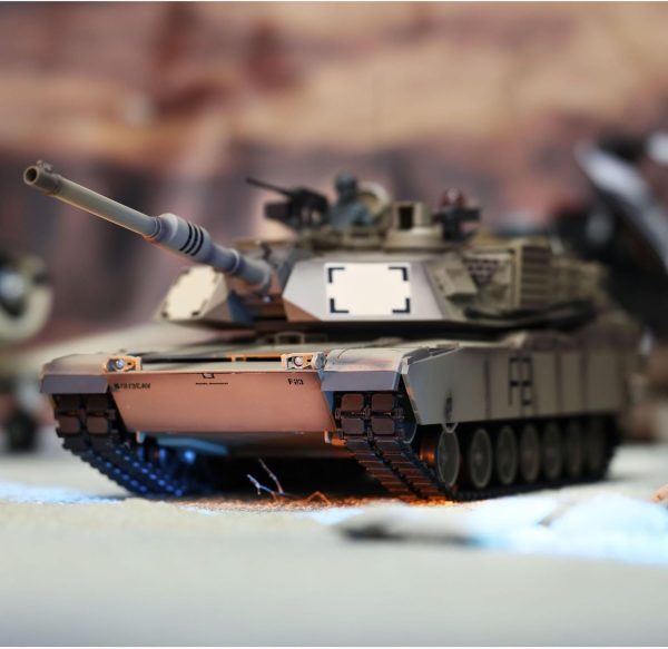 Toucan RC Hobby Henglong 1/16 Tk7.0 Remote Control Tank M1A2 Abrams 3918 RTR Rc Model Plastic Tracks - Image 5