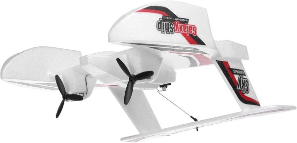 VEVOR RC Plane, 2.4GHZ 3CH RC Airplane with 6-Axis Gyro Stabilizer&2 Batteries, Ready to Fly Amphibious Aircraft Plane Toy for Adults Kids Beginners Boys Birthday/Xmas Child Gift - Image 10