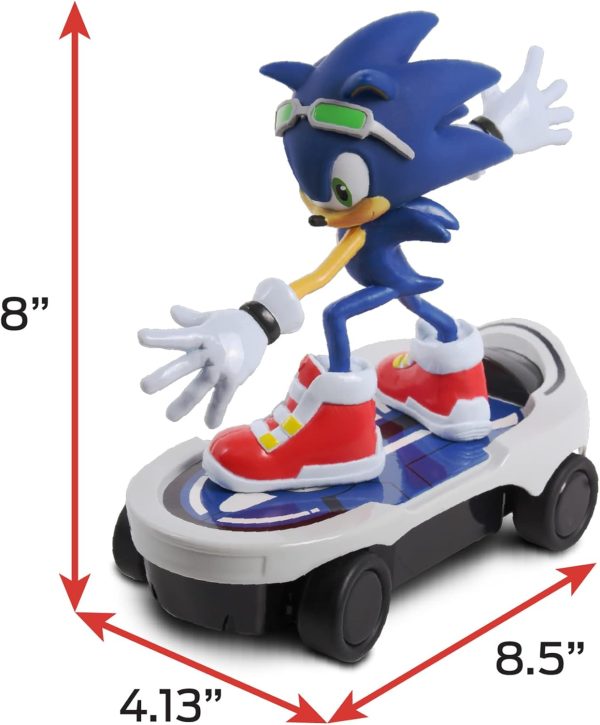 NKOK Sonic NKOK Free Rider R/C, Turbo Boost Feature: Goes from Fast to Super-Fast, Allows Children to Pretend to Drive and Have Fun at The Same Time, for Ages 6 and up - Image 3