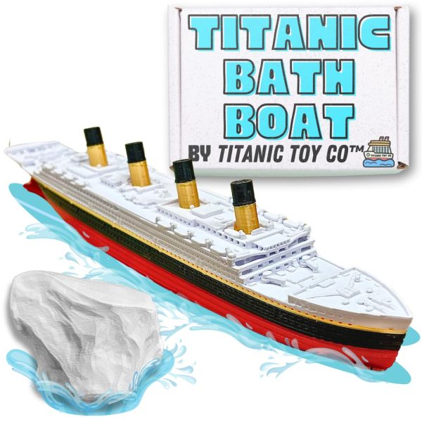 Titanic Bath Boat And Pool Toy By TitanicToyCo, RMS Titanic Toys For Kids, Historically Accurate Titanic Toy, Titanic Ship, Titanic Cake Topper, Titanic Figurine, Titanic Boat, Titanic Replica - Image 2