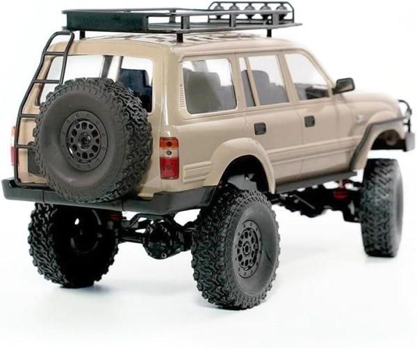 RC Rock Crawler 4x4 RC Truck WPL C54-1 RC Crawler Off Road 1/16 Scale RTR All Terrain Proportional Throttle Steering 2.4Ghz 260 Motor Upgraded Chassis and Counter Rotating Gearbox Adult - Image 3