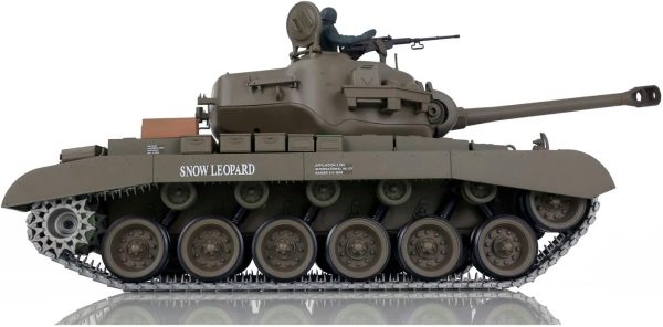 TOUCAN RC HOBBY Henglong 1/16 Scale 7.0 Upgraded M26 Pershing RTR RC Tank 3838 Metal Tracks - Image 10