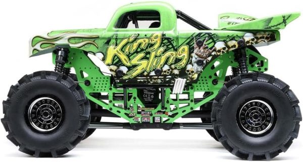 Losi RC Crawler LMT 4 Wheel Drive Solid Axle Mega Truck Brushless RTR Batteries and Charger Not Included King Sling LOS04024T1 - Image 8