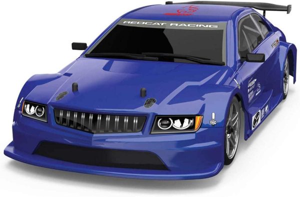 Redcat Racing EPX Drift Car with 7.2V 2000mAh Battery, 2.4GHz Radio and BL10315 Body (1/10 Scale), Metallic Blue - Image 2