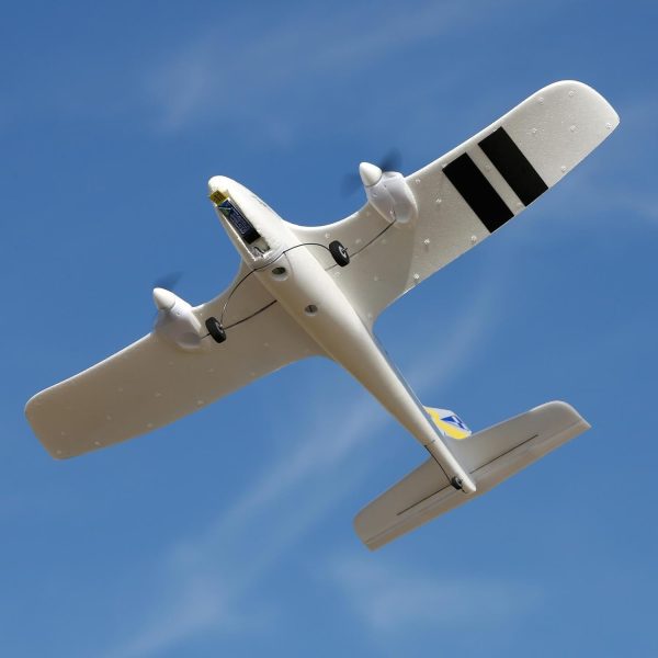 HobbyZone RC Airplane Duet S 2 RTF Everything Needed to Fly is Included with Safe HBZ05300 - Image 5