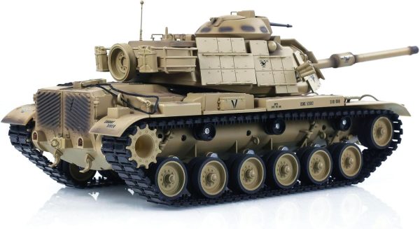 TOUCAN RC HOBBY Tongde 1/16 RC Battle Tank M60A1 ERA USA BB Infrared Battle Toy RTR 320° Model - Image 5