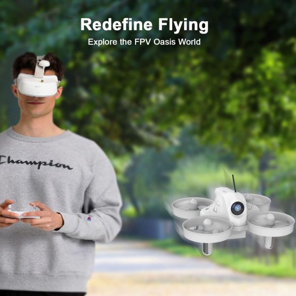 APEX VR70 FPV Drone Kit, First-Person View with Goggles, Brushed Racing for Beginners Super-Wide 120° FPV, Low-Latency 5.8G Transmission, Drop-resistant, Suitable Novice Practice Drones - Image 6