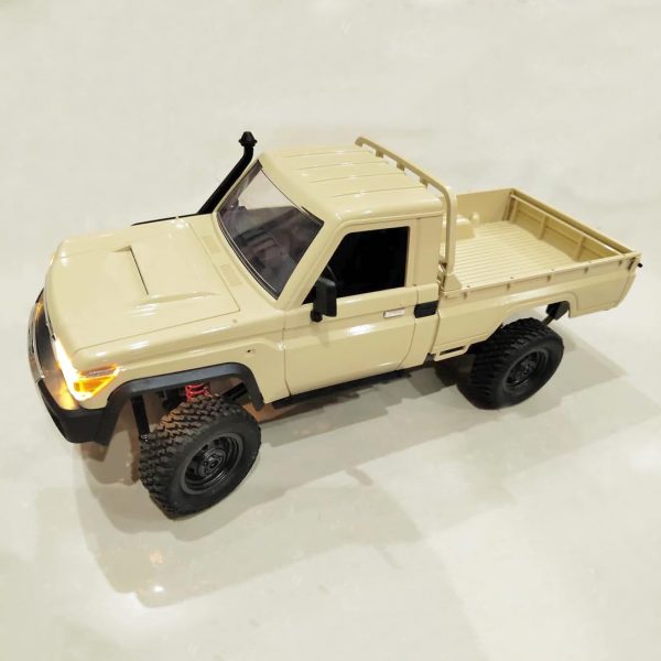 RC Crawler Remote Control Rock Crawler RC Truck 4x4 1/12 Scale Toyota Land Cruiser Off Road Pickup Proportional Steering 2 Speed RTR All Terrain 280 Motor 2 Batteries Hobby Car Adult MN82 - Image 3