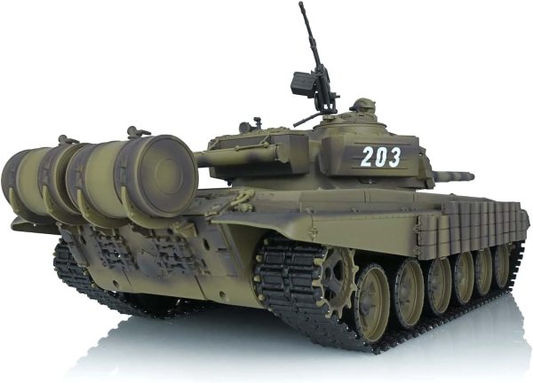 TOUCAN RC HOBBY Heng Long T72 1/16 RC Battle Tank 7.0 Mainboard Plastic 3939 RTR Tank Model - Image 8