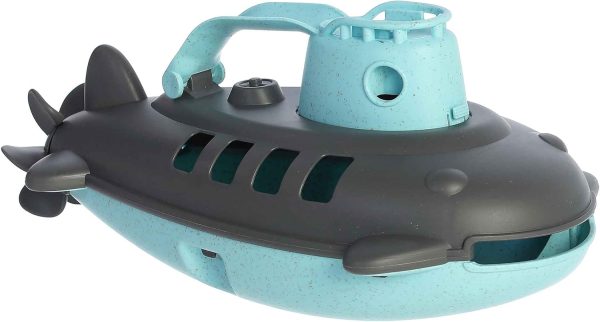 Aurora® Toys Versatile Wheatley™ Submarine Toy - Used to Create Exciting Storylines - for Creative Kids and Parents - Gray & Blue 10 Inches - Image 3