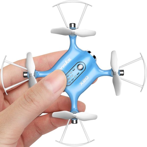 SYMA Drone for Kids,Easy Pocket RC Quadcopter with Altitude Hold, 3D Flips, Speed Switch Modes, Headless Mode, Protection Guards Helicopter Gift for Boys Girls - Image 2