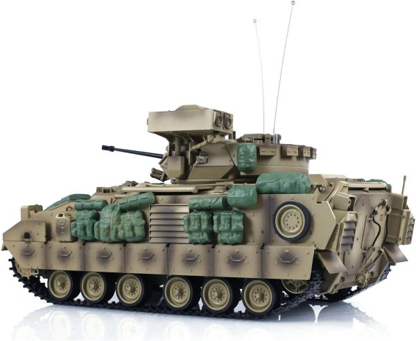 TOUCAN RC HOBBY Tongde 1/16 RC Tank M2A2 Bradley Infrared Barrel Recoil Electric Toy Model No BB - Image 5