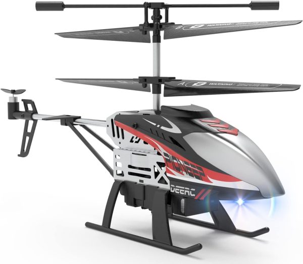 DEERC DE52 Remote Control Helicopter,Altitude Hold RC Helicopters with Storage Case Extra Shell,2.4GHz Aircraft Indoor Flying Toy with High&Low Speed Mode,2 Modular Battery for 24 Min Play Boys Girls - Image 10