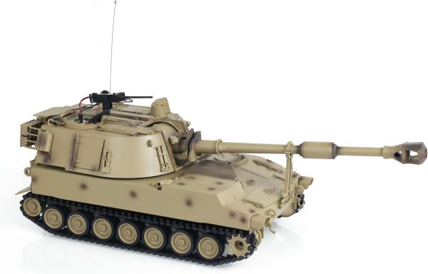 TOUCAN RC HOBBY 1/16 Tongde RC Tank M109A2 Self-propelled Howitzer RTR Infantry Fighting Tanks - Image 4