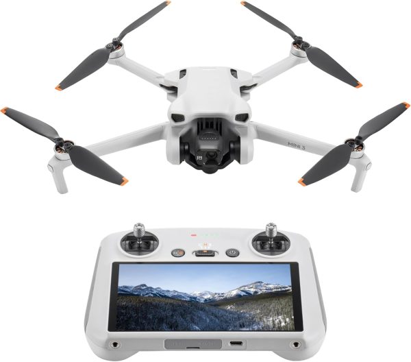 DJI Mini 3 (DJI RC), Lightweight 3x Mechanical Gimbal Drones with Camera for Adults 4K, 38-min Flight Time, up to 32800ft (10km) Video Transmission, Vertical Shooting, GPS Auto Return Integrated - Image 2