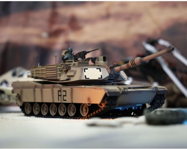 Toucan RC Hobby Henglong 1/16 Tk7.0 Remote Control Tank M1A2 Abrams 3918 RTR Rc Model Plastic Tracks - Image 6