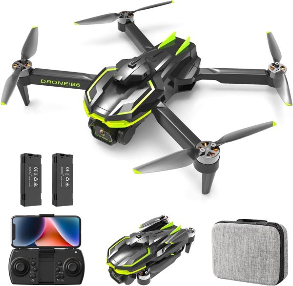 Drone with Camera 1080P HD for Kids Adults, Brushless Motor Drone with 35 Mins Long Flight Time One Key Start RC Quadcopter Drone for Beginner, Toys Gifts for Boys and Girls - Image 2