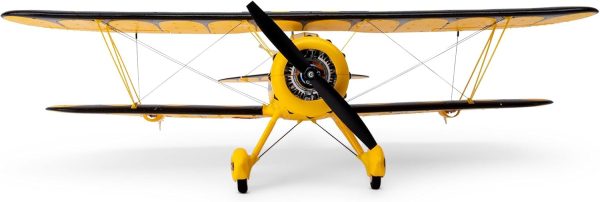 E-flite RC Airplane UMX WACO Yellow BNF Basic Transmitter Battery and Charger Not Included with AS3X & Safe EFLU53550Y - Image 10